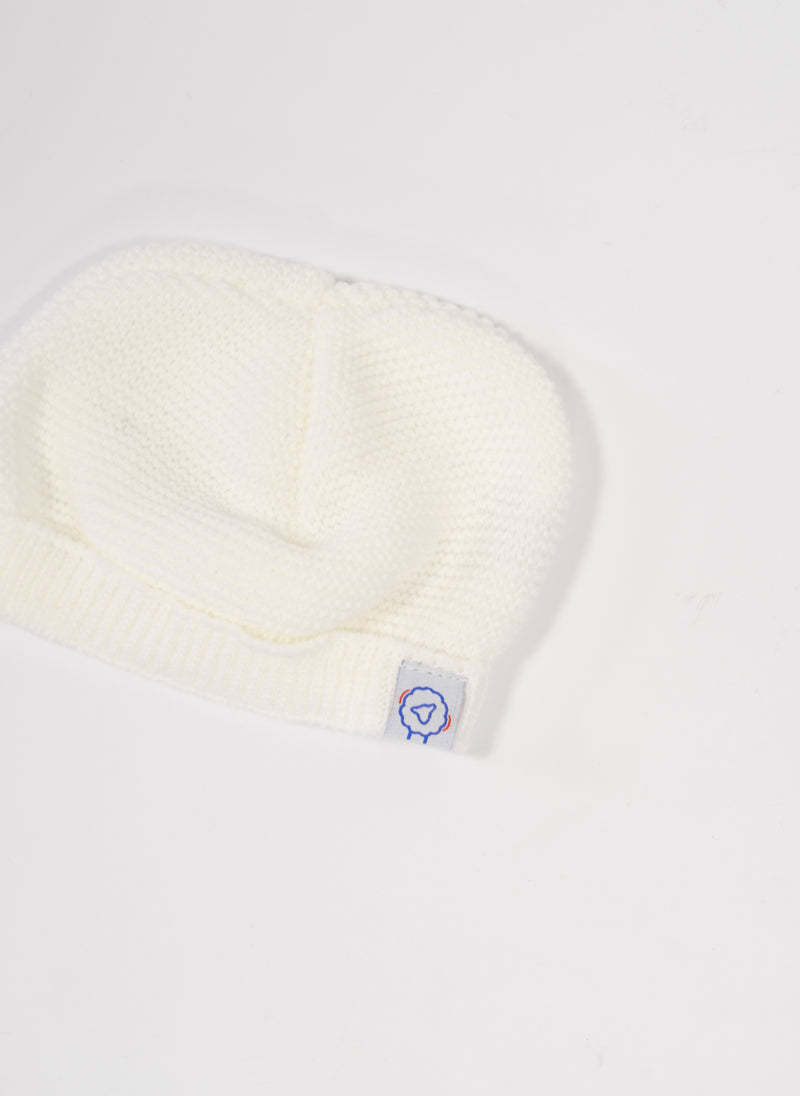 Bonnet Rond - Blanc