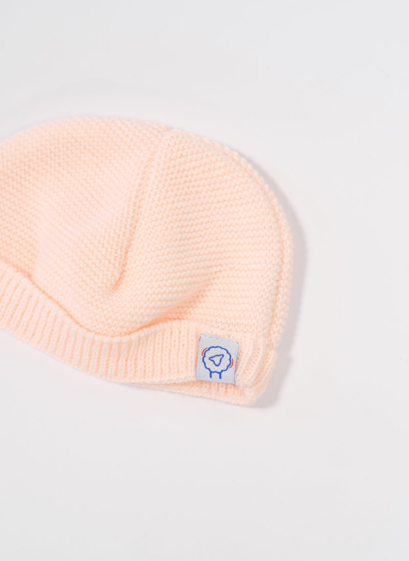 Bonnet Rond - Rose Poudré