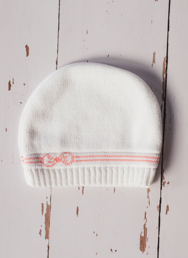 Bonnet En Coton - Bouton De Rose - Bouton De Rose