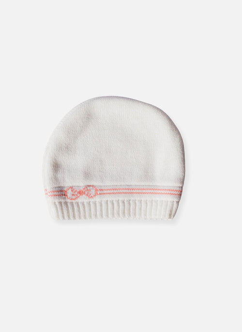 Bonnet En Coton - Bouton De Rose - Bouton De Rose