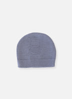 Bonnet En Coton Petits Chats - Bleu Orage