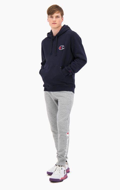 Pantalon De Survêtement Champion - Gris Et Blanc