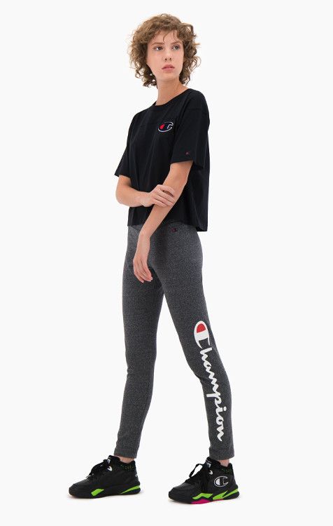 Legging Champion - Gris Et Blanc