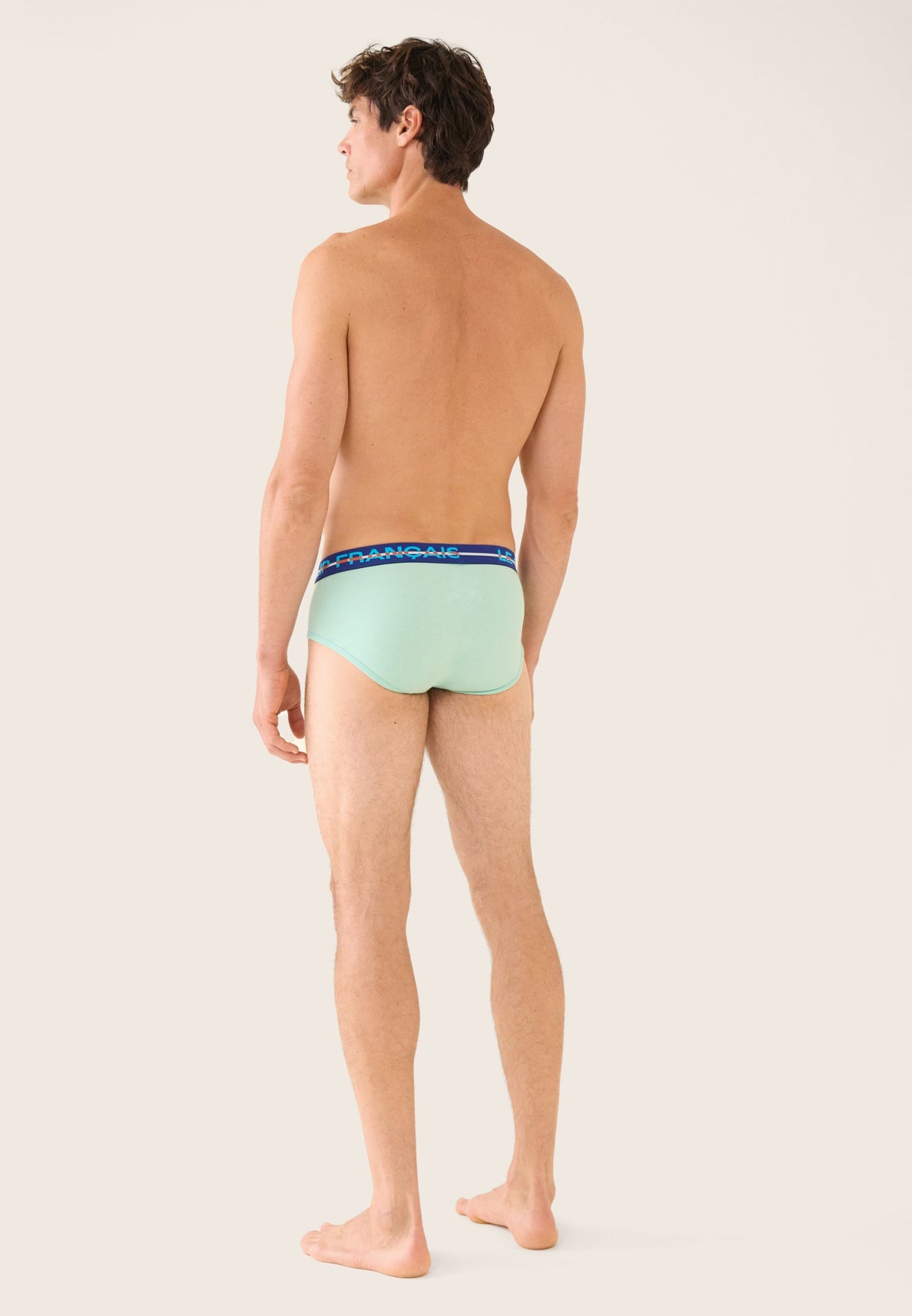 Slip Intrépide En Coton - Vert Azur