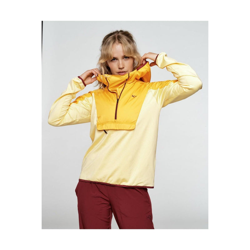 Chaqueta cortavientos polar - Ocre - Mujer