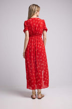 Vestido Largo - Bandana Rojo