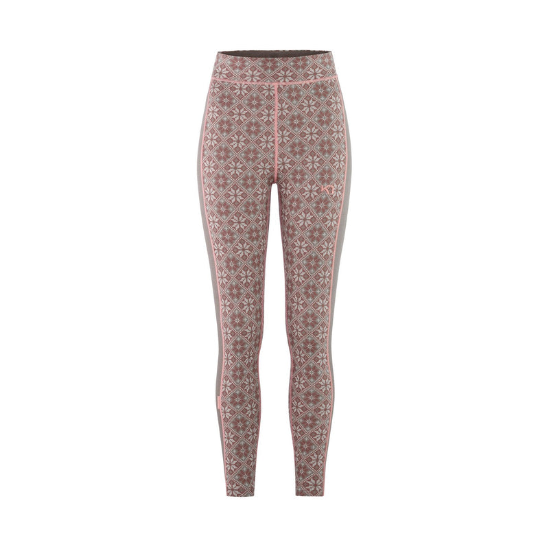 Pantalon Taille Haute Rose - Taupe - Femme