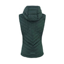 Eva Down Vest Sans Manches - Pine - Femme