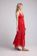 Robe Longue - Bandana Rouge