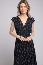 Vestido Largo - Bandana Negro
