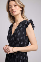 Vestido Largo - Bandana Negro