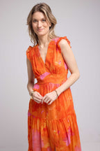 Vestido Largo - Naranja