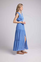 Robe Longue - Bleu