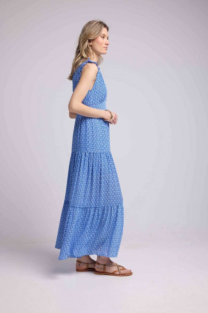 Robe Longue - Bleu