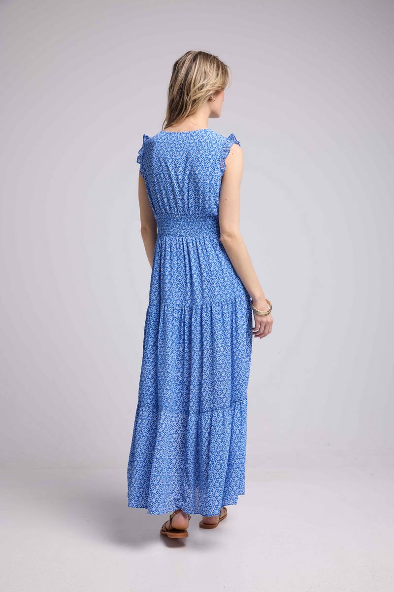 Robe Longue - Bleu