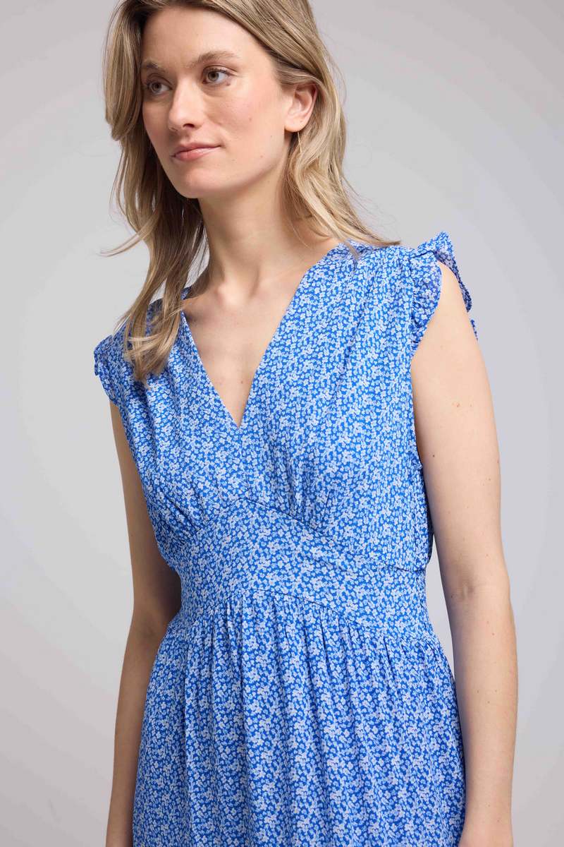 Robe Longue - Bleu