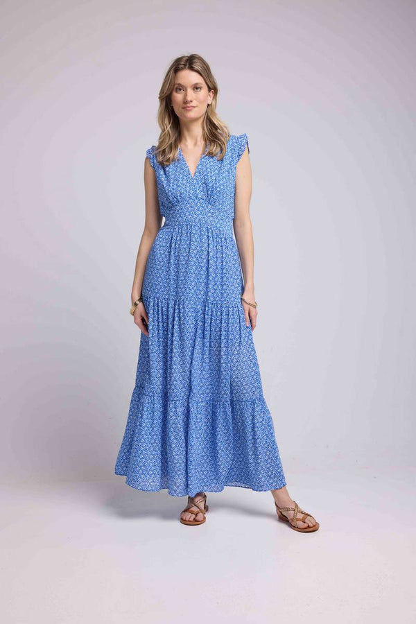 Robe Longue - Bleu