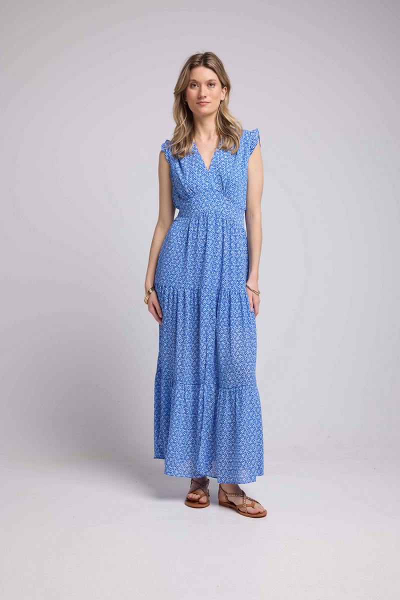 Robe Longue - Bleu