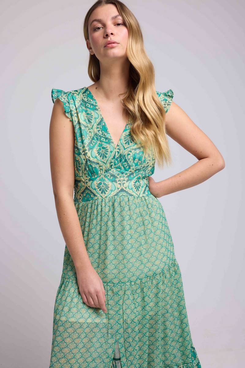 Robe Longue - Vert