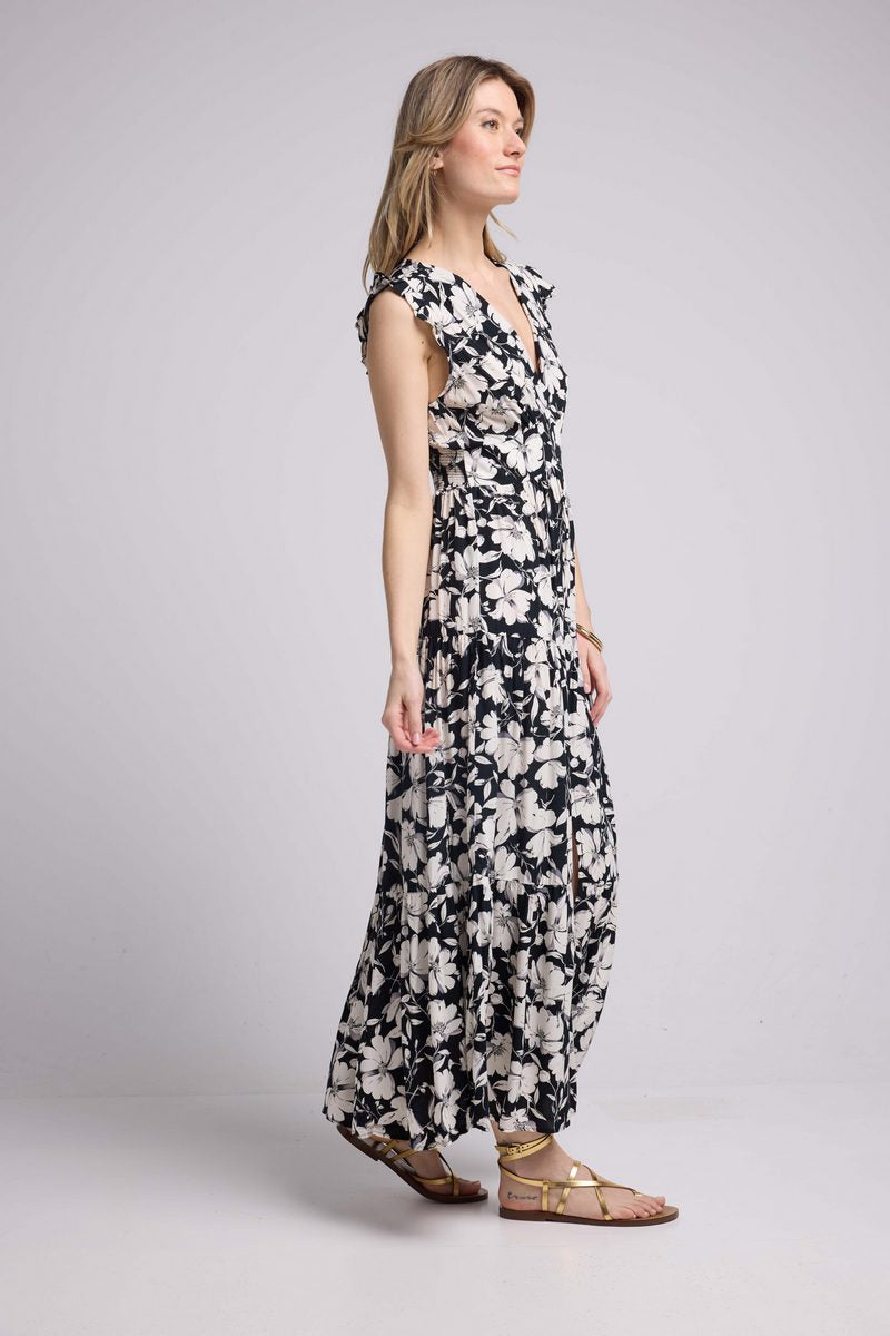 Vestido largo - Negro