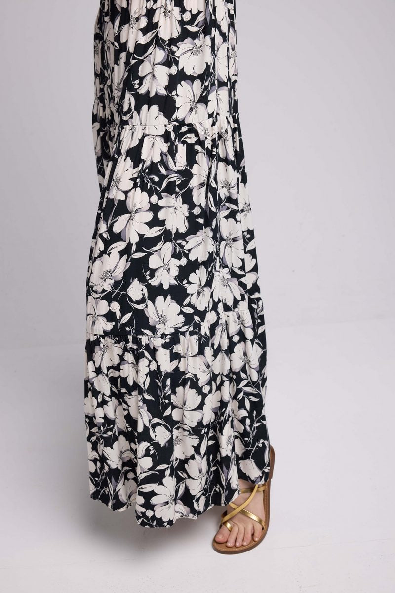 Vestido largo - Negro