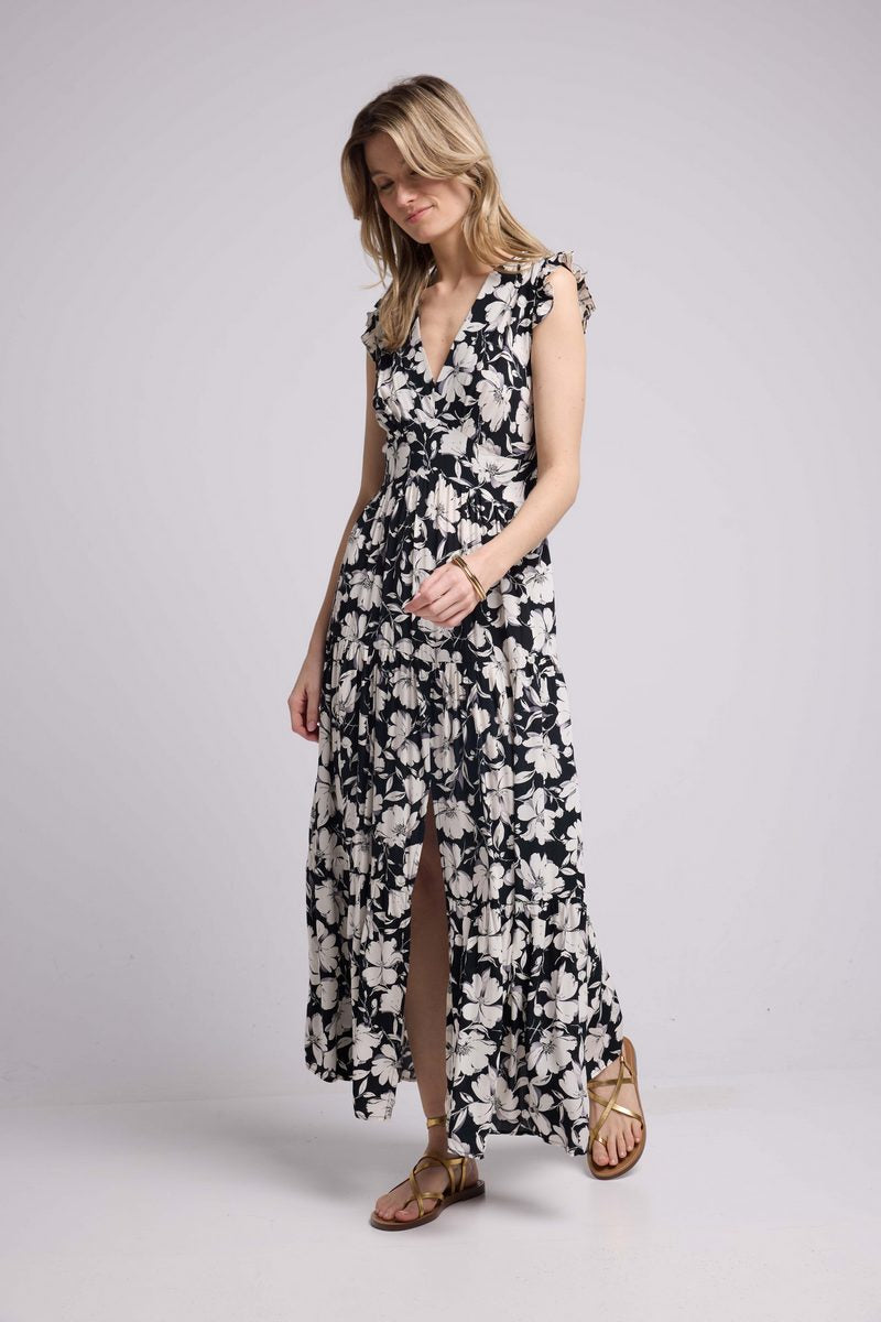 Vestido largo - Negro
