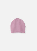 Gorro Retro De Mezcla De Lana - Rosa Perla