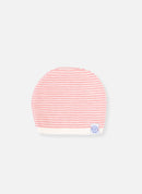 Bonnet Milleraies - Ecru À Rayure Pétunia