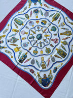 Foulard Hermès – Modèle Flacons