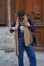 Ellie Camel Scarf