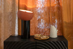 Zahra M - Table Lamp - Ceramic - Red