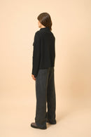 Veste Boutonnée Col Chemise - Hekla - Noir