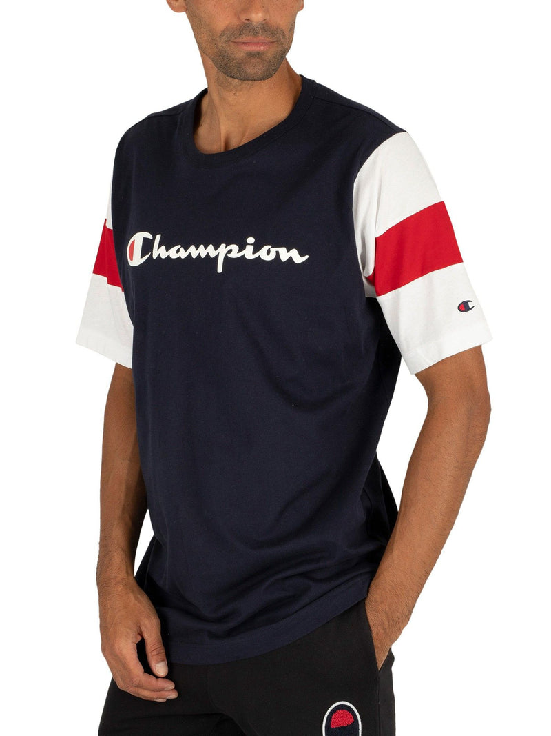 T-Shirt Champion - Bleu
