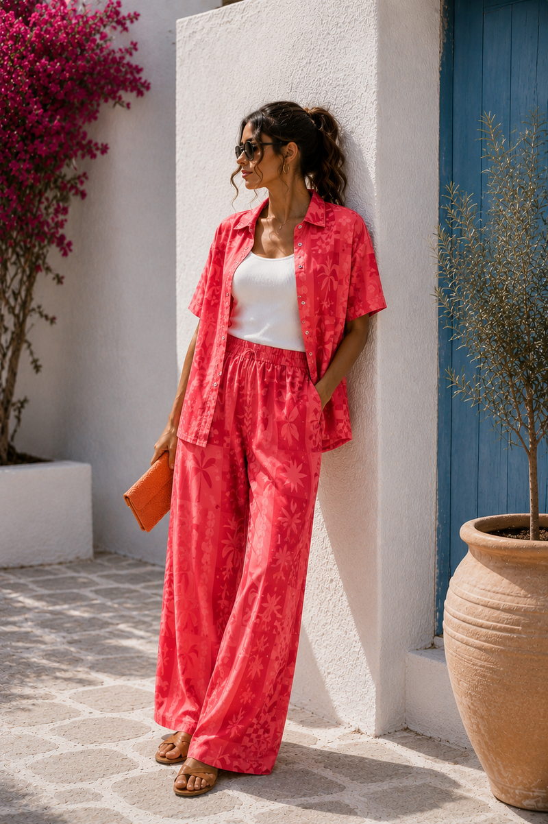 Pantalon Palmy - Corail