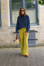 Elise Dark Denim Shirt