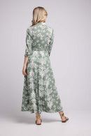 Robe Long Manches Longues - Kahki