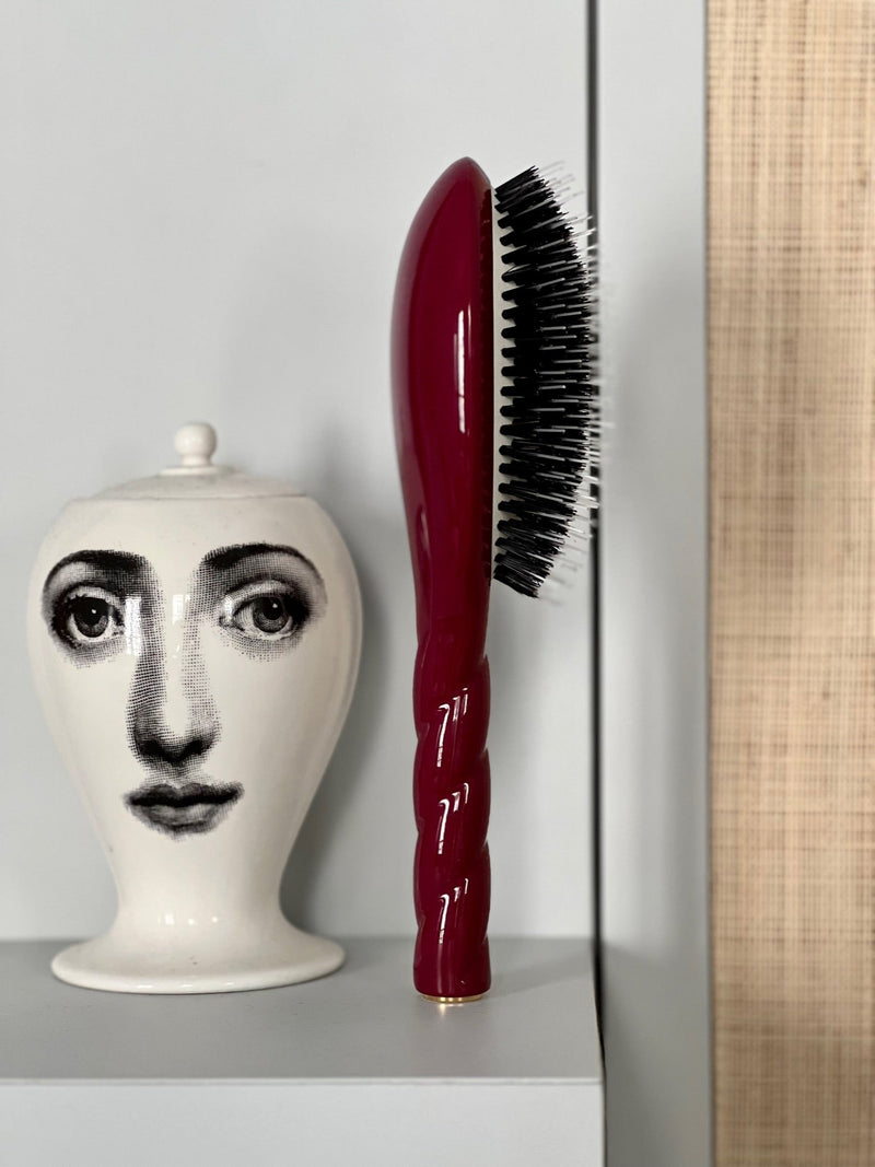 N.02 La Brosse Démêlante & Soin L'Indispensable Rouge Cerise