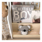 Bibliothèque & Étagère À Jouets Duo – Blanc & Gris