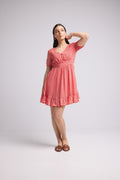 Vestido Corto - 63034 - Rojo