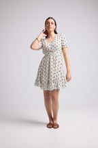 Vestido Corto - 63034 - Blanco