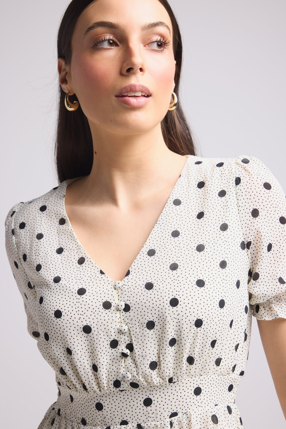 Vestido Corto - 63034 - Blanco