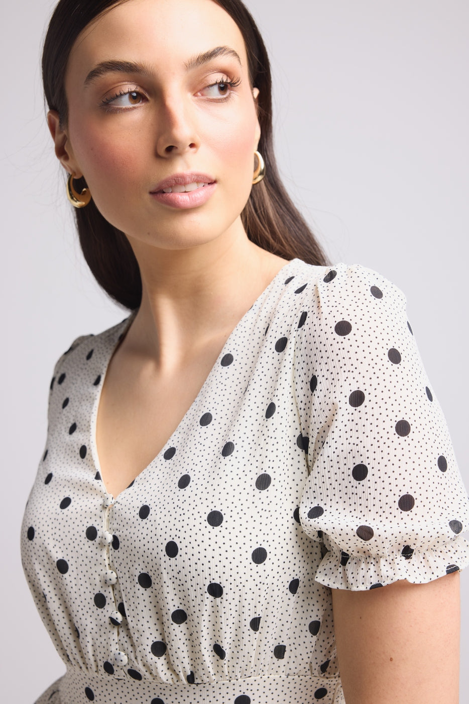 Vestido Corto - 63034 - Blanco