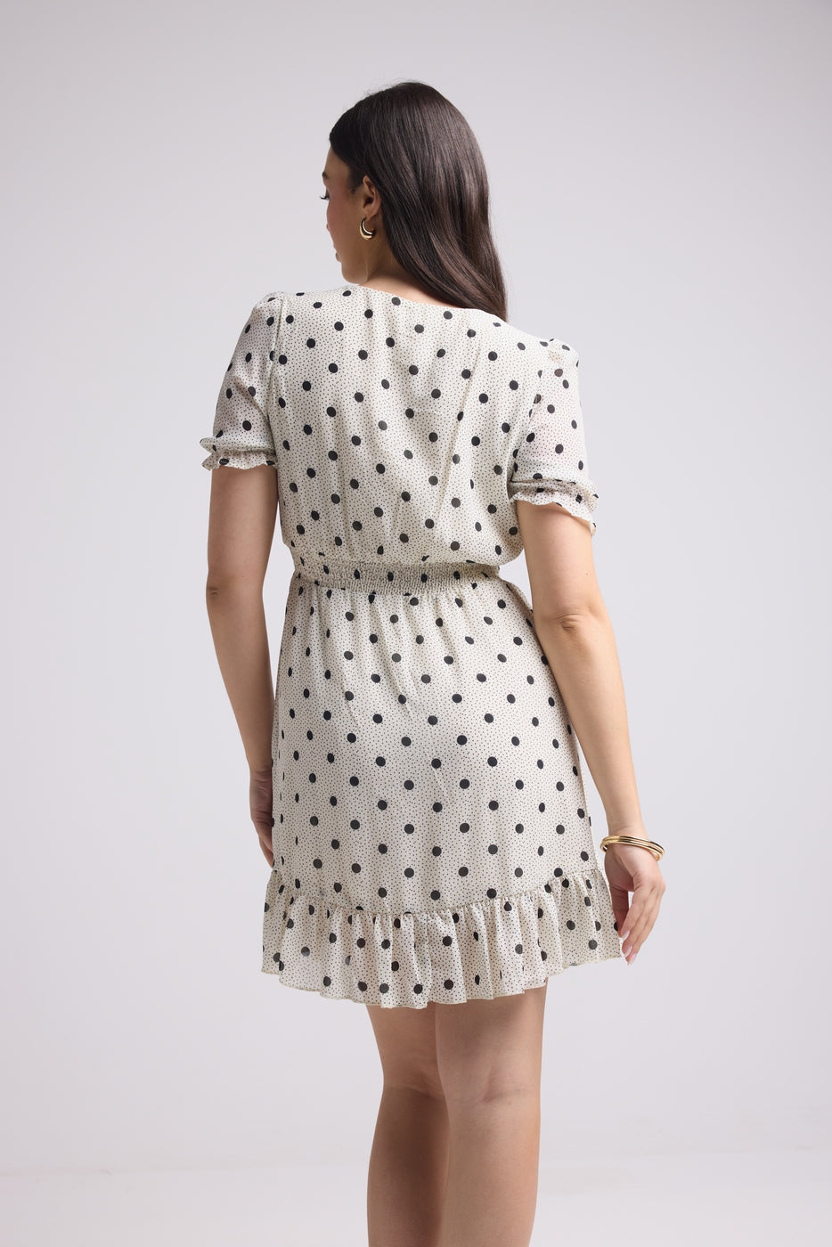 Vestido Corto - 63034 - Blanco