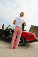 Victor Red Stripe Pants