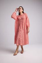 Robe Longue - 63177 - Blanche Rouge