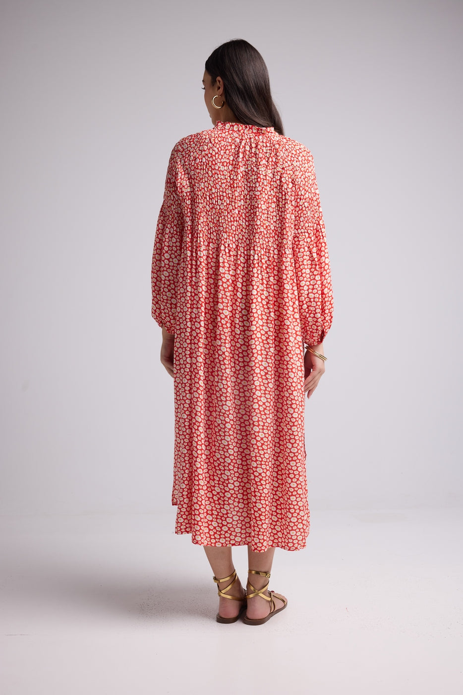 Robe Longue - 63177 - Blanche Rouge
