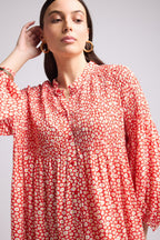 Robe Longue - 63177 - Blanche Rouge