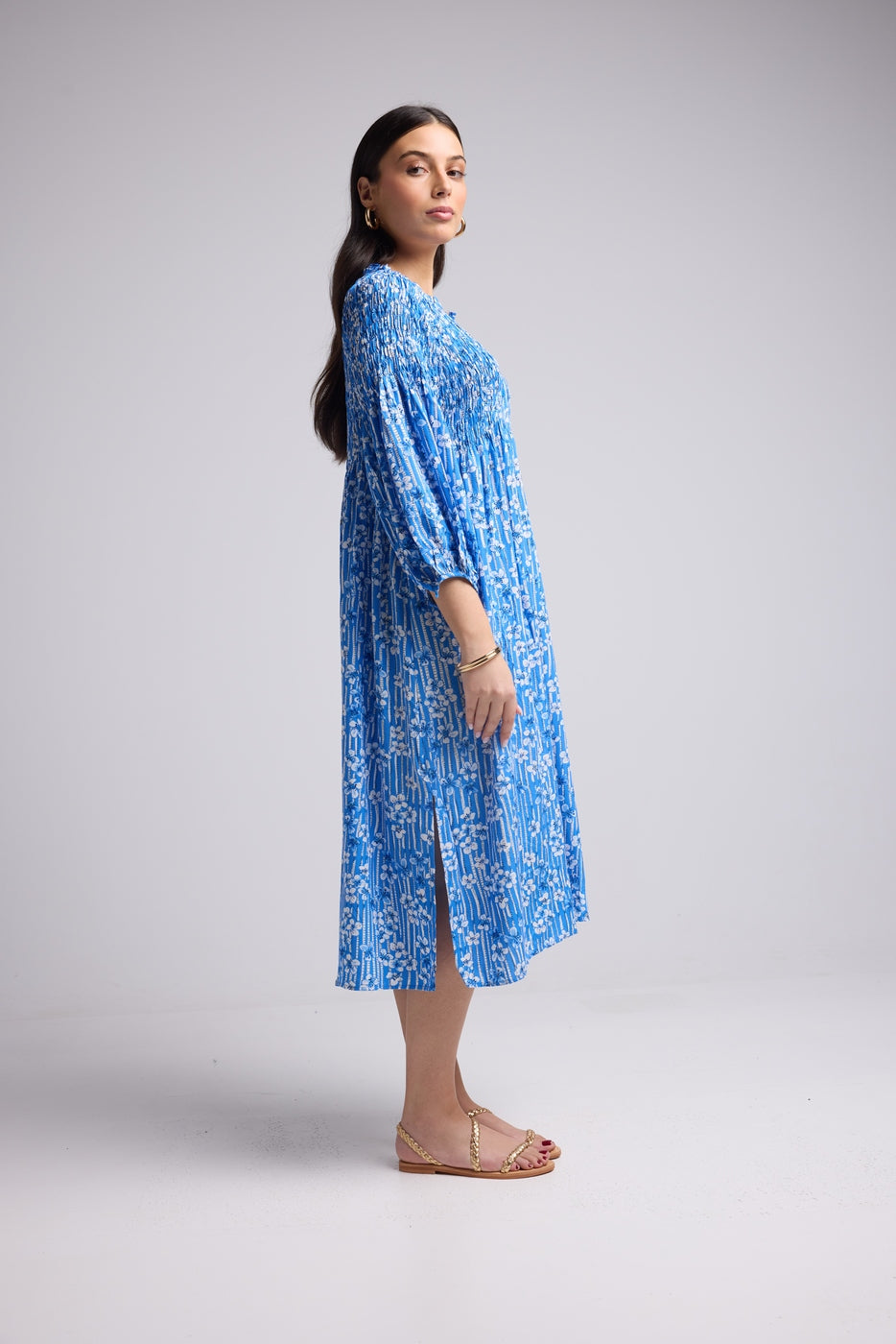 Vestido Largo - 63177 - Azul
