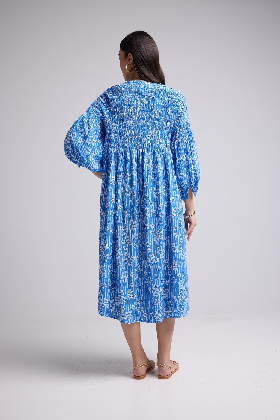 Vestido Largo - 63177 - Azul