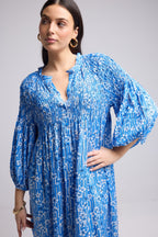 Vestido Largo - 63177 - Azul